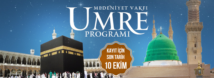 medeniyet vakfı umre programı 2025