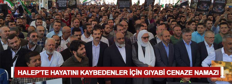 HALEP İÇİN GIYABİ CENAZE NAMAZI