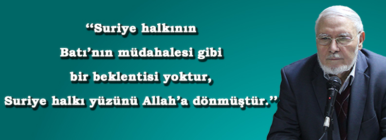 SURİYE'NİN DÜNÜ, BUGÜNÜ VE GELECEĞİ