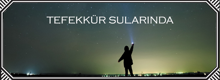 TEFEKKÜR SULARINDA