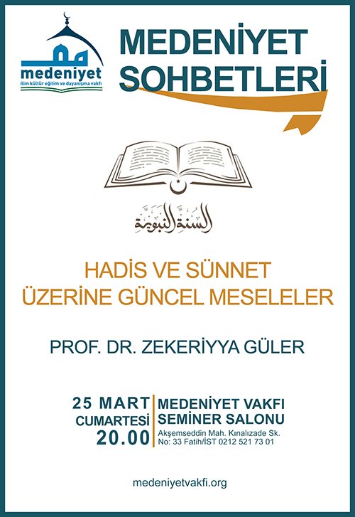 HADİS VE SÜNNET ÜZERİNE MESELELER