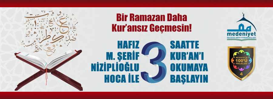 3 SAATTE KUR'AN OKUMA PROJESİ