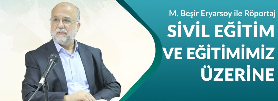 SİVİL EĞİTİM VE EĞİTİM ÜZERİNE