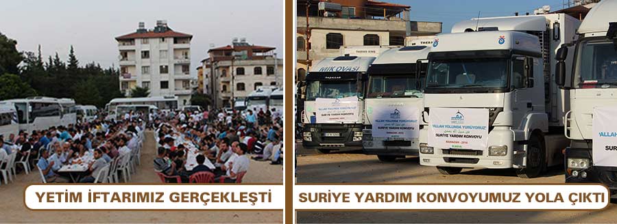 SURİYE'YE YARDIM KONVOYU
